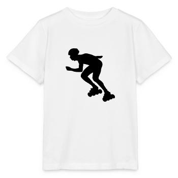 Inline skating - inline skates - Stanley/Stella MINI CREATOR Kids’ T-Shirt - white - Front - Maike (125cm)