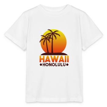 HAWAII été - T-shirt bio MINI CREATOR Stanley/Stella Enfant - blanc - Devant - Maike (125cm)