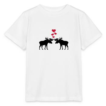 Elch - Stanley/Stella Kinder T-Shirt MINI CREATOR  - Weiß - Vorne - Maike (125cm)