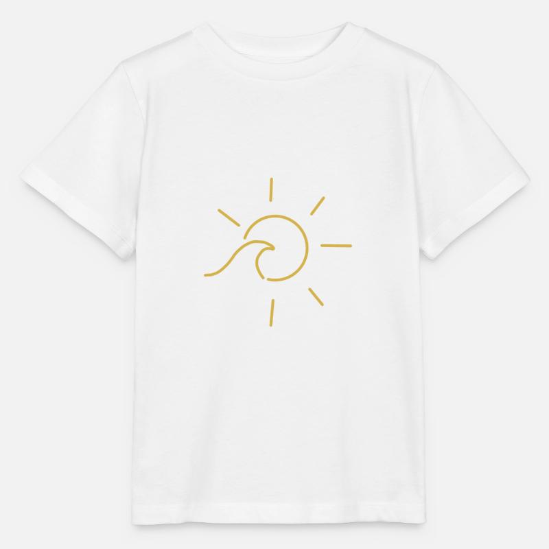 Sonne Welle - Stanley/Stella Kinder T-Shirt MINI CREATOR  - Weiß