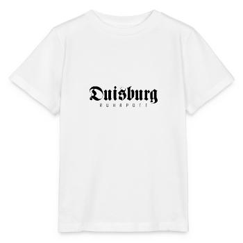 Duisburg Stadt Industrie Kohle Ruhrpott - Stanley/Stella Kinder T-Shirt MINI CREATOR  - Weiß - Vorne - Maike (125cm)