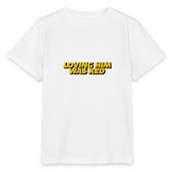 L’aimer était rouge - T-shirt bio MINI CREATOR Stanley/Stella Enfant - blanc - Devant - Maike (125cm)