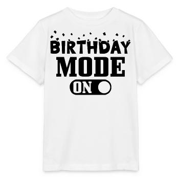 Mode Anniversaire sur Mode Anniversaire sur - T-shirt bio MINI CREATOR Stanley/Stella Enfant - blanc - Devant - Maike (125cm)