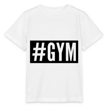 Gym - Stanley/Stella Kinder T-Shirt MINI CREATOR  - Weiß - Vorne - Maike (125cm)