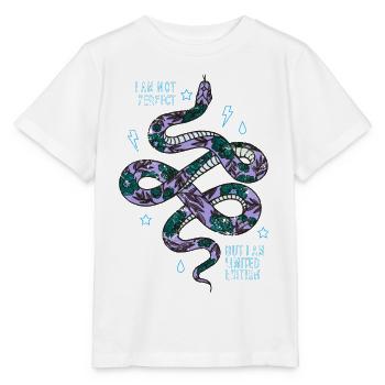 Snake - Stanley/Stella MINI CREATOR Kids’ T-Shirt - white - Front - Maike (125cm)