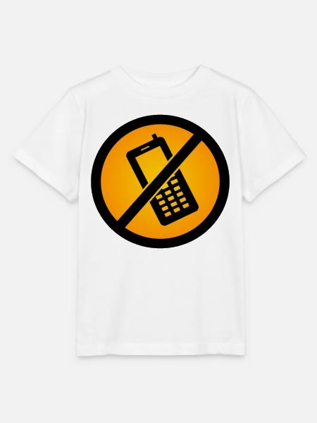 Hygiene Verlassenes Telefon - Stanley/Stella Kinder T-Shirt MINI CREATOR  - Weiß