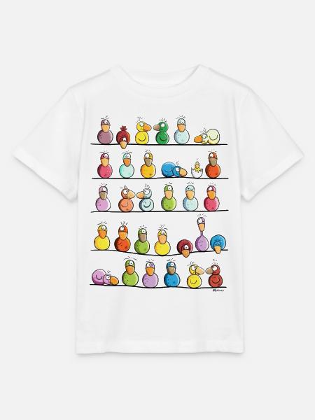 Vogel Farm - Stanley/Stella Kinder T-Shirt MINI CREATOR - Weiß