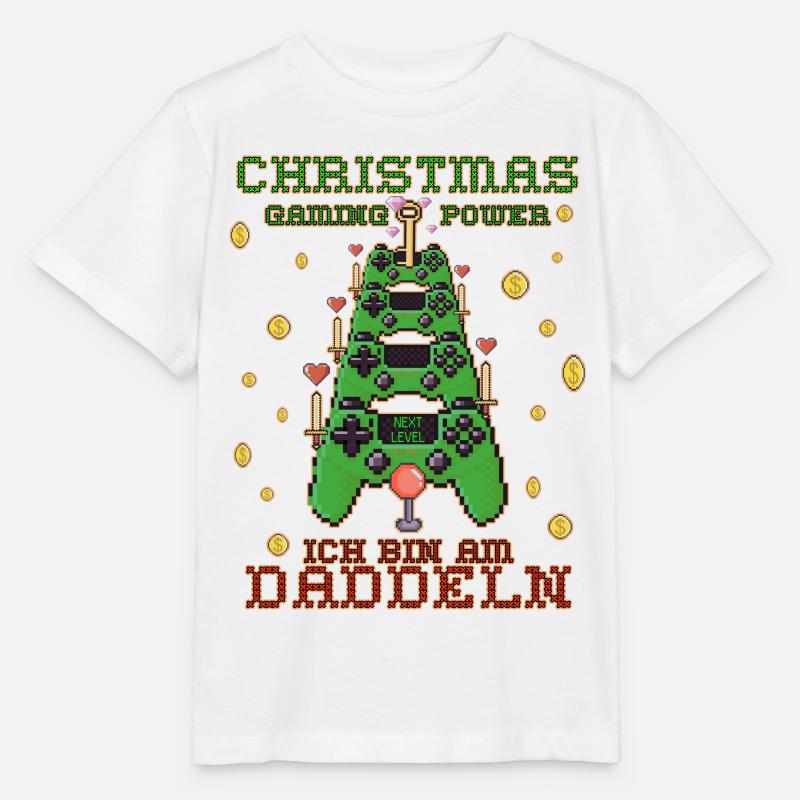 Weihnachten Gaming - Stanley/Stella Kinder T-Shirt MINI CREATOR  - Weiß
