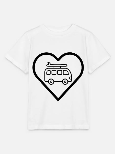 Van im Herz - Stanley/Stella Kinder T-Shirt MINI CREATOR - Weiß