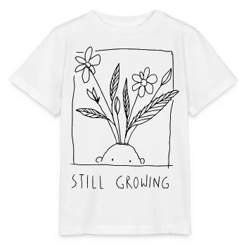 Still Growing - Stanley/Stella Kinder T-Shirt MINI CREATOR  - Weiß - Vorne - Maike (125cm)
