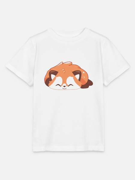 Bezaubernder Roter Panda - Stanley/Stella Kinder T-Shirt MINI CREATOR - Weiß