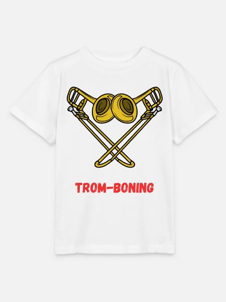 Trom-Beinen - Stanley/Stella Kinder T-Shirt MINI CREATOR - Weiß