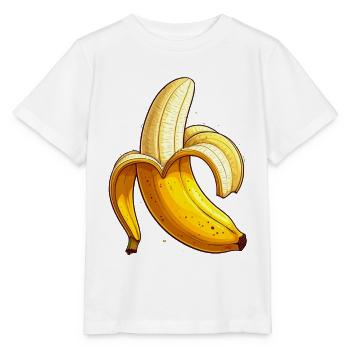 banana - Stanley/Stella MINI CREATOR Kids’ T-Shirt - white - Front - Maike (125cm)