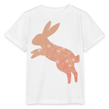 Easter Bunny Easter - Stanley/Stella MINI CREATOR Kids’ T-Shirt - white - Front - Maike (125cm)