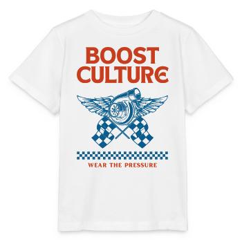 Turbo Boost Culture - Stanley/Stella Kinder T-Shirt MINI CREATOR  - Weiß - Vorne - Maike (125cm)
