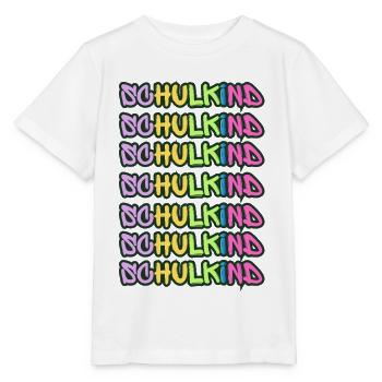 Cool lettering for schoolchild design - Stanley/Stella MINI CREATOR Kids’ T-Shirt - white - Front - Maike (125cm)