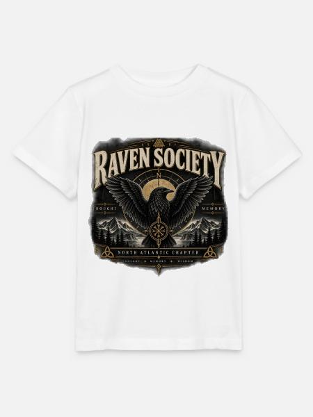 ODIN'S RAVENS – THOUGHT & MEMORY - Stanley/Stella Kinder T-Shirt MINI CREATOR - Weiß