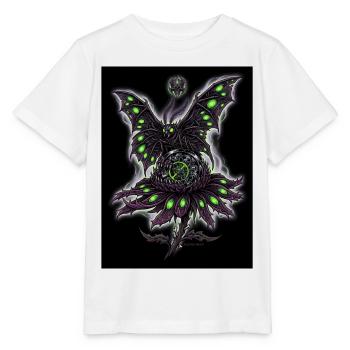 Nekro-Motten-Motte - Stanley/Stella Kinder T-Shirt MINI CREATOR  - Weiß - Vorne - Maike (125cm)