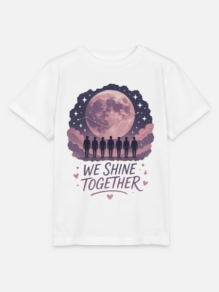 Lunares Leuchten und Einheit - Stanley/Stella Kinder T-Shirt MINI CREATOR - Weiß