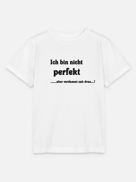 nicht perfekt - Stanley/Stella Kinder T-Shirt MINI CREATOR - Weiß