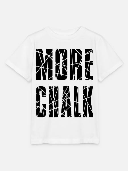 MORE CHALK - Stanley/Stella Kinder T-Shirt MINI CREATOR - Weiß