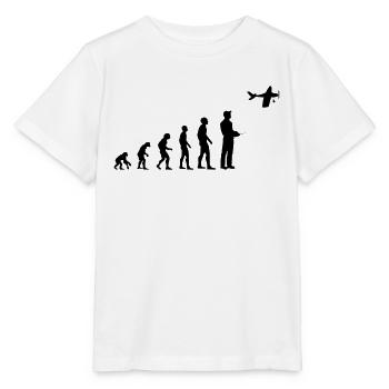 Modèle d’avion Modéliste Modèle RC Avion Drôle Cadeau - T-shirt bio MINI CREATOR Stanley/Stella Enfant - blanc - Devant - Maike (125cm)