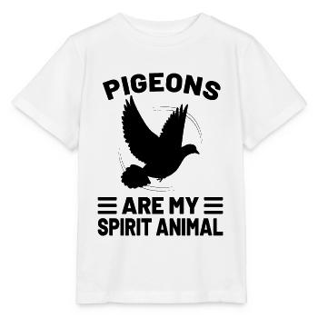 Pigeon Pigeon Racing Pigeon Racer Pigeon Keeper - Stanley/Stella MINI CREATOR Kids’ T-Shirt - white - Front - Maike (125cm)