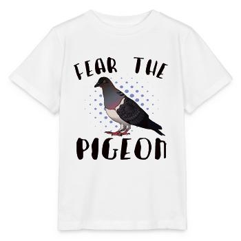 Pigeon Pigeon Racing Pigeon Racer Pigeon Keeper - Stanley/Stella MINI CREATOR Kids’ T-Shirt - white - Front - Maike (125cm)