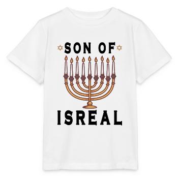 Juif israélite Héritage israélite Juif Israël Juif - T-shirt bio MINI CREATOR Stanley/Stella Enfant - blanc - Devant - Maike (125cm)