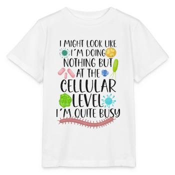 Microbiologist Microbiology Lab Staph Biology - Stanley/Stella MINI CREATOR Kids’ T-Shirt - white - Front - Maike (125cm)