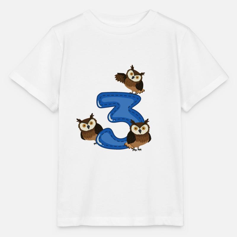 3e anniversaire - T-shirt bio MINI CREATOR Stanley/Stella Enfant - blanc
