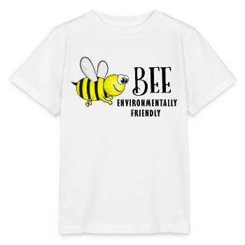 umweltschützer naturschutz bienen bee cool biene - Stanley/Stella Kinder T-Shirt MINI CREATOR  - Weiß - Vorne - Maike (125cm)