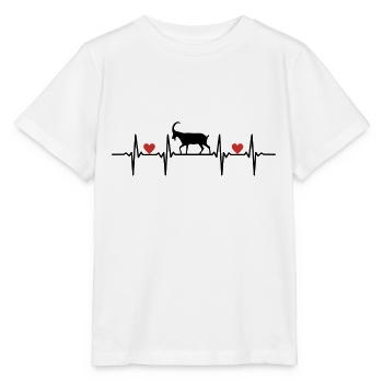chèvre chevreau chèvre chèvre chèvre chèvre - T-shirt bio MINI CREATOR Stanley/Stella Enfant - blanc - Devant - Maike (125cm)
