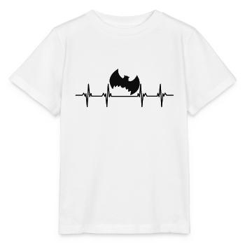 Bats Bat Bat Protection Cave - Stanley/Stella MINI CREATOR Kids’ T-Shirt - white - Front - Maike (125cm)