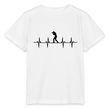Flûte Flûte Flûte Flûtiste Joueur de Flûte Flûte Flûte - T-shirt bio MINI CREATOR Stanley/Stella Enfant - blanc - Devant - Maike (125cm)
