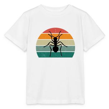 Insect Crawl Chitinous Tanks Fly Wing Ant - T-shirt bio MINI CREATOR Stanley/Stella Enfant - blanc - Devant - Maike (125cm)
