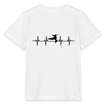 Hummingbirds fast wings flapping hummingbird - Stanley/Stella MINI CREATOR Kids’ T-Shirt - white - Front - Maike (125cm)