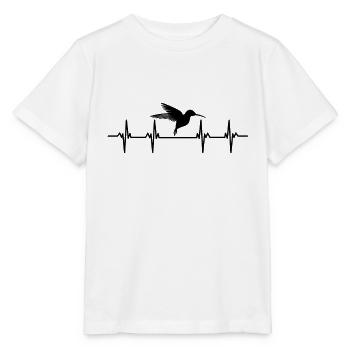 Hummingbirds fast wings flapping hummingbird - Stanley/Stella MINI CREATOR Kids’ T-Shirt - white - Front - Maike (125cm)
