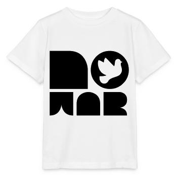 No War Shirt - Stanley/Stella Kinder T-Shirt MINI CREATOR  - Weiß - Vorne - Maike (125cm)
