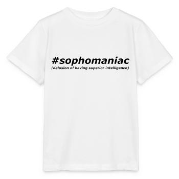 sophomaniaque - T-shirt bio MINI CREATOR Stanley/Stella Enfant - blanc - Devant - Maike (125cm)