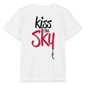 Kiss the Sky - T-shirt bio MINI CREATOR Stanley/Stella Enfant - blanc - Devant - Maike (125cm)