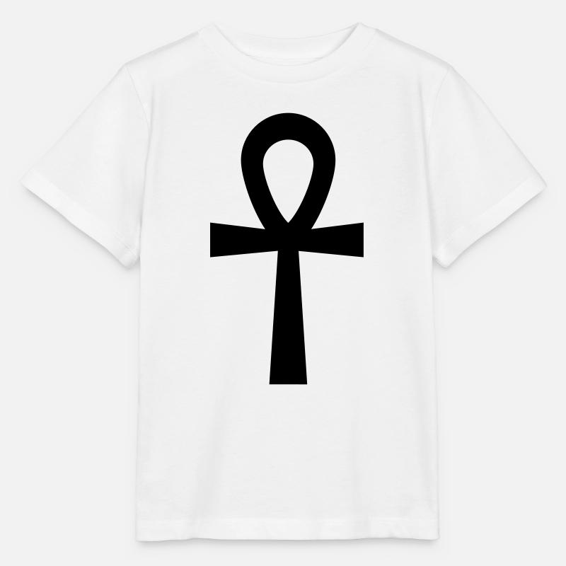 Égypte - Ankh - T-shirt bio MINI CREATOR Stanley/Stella Enfant - blanc