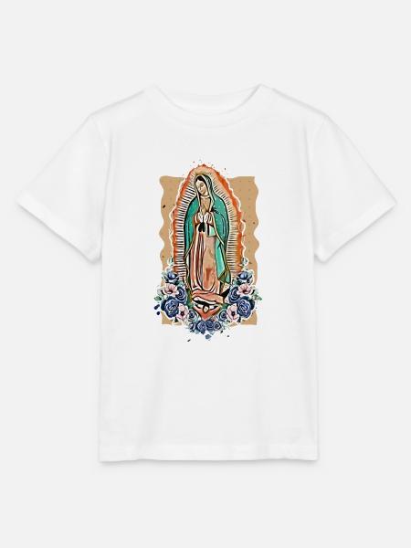Maria die Jungfrau - Stanley/Stella Kinder T-Shirt MINI CREATOR - Weiß