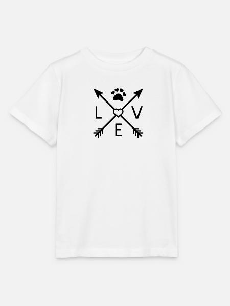 Tier liebe - Stanley/Stella Kinder T-Shirt MINI CREATOR - Weiß