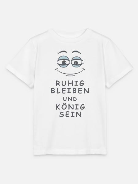 König sein - Stanley/Stella Kinder T-Shirt MINI CREATOR  - Weiß