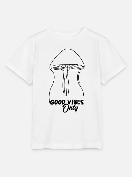 PILZ. NUR GUTE STIMMUNG - Stanley/Stella Kinder T-Shirt MINI CREATOR - Weiß