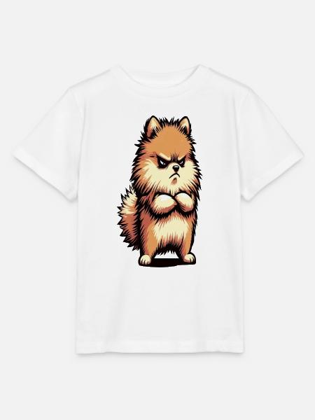 Zwergspitz Zwergspitze Zwerspitzhalter Spitz - Stanley/Stella Kinder T-Shirt MINI CREATOR - Weiß