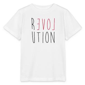 Revolution Love - Stanley/Stella Kinder T-Shirt MINI CREATOR  - Weiß - Vorne - Maike (125cm)