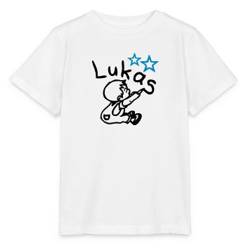 naam lukas © - Stanley/Stella Kinder T-Shirt MINI CREATOR  - Weiß - Vorne - Maike (125cm)