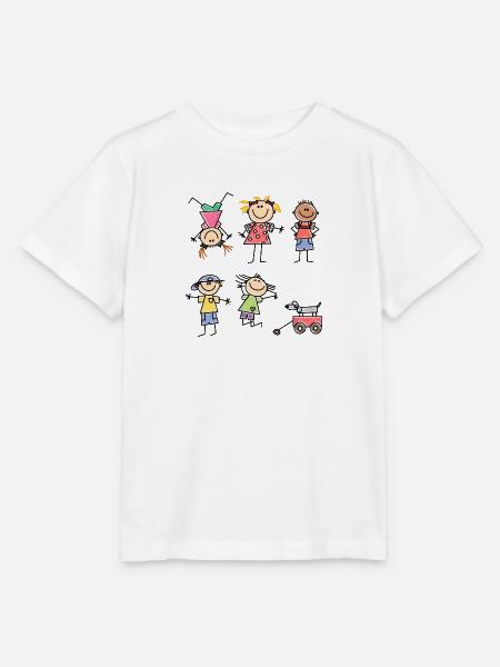 Kids - Stanley/Stella Kinder T-Shirt MINI CREATOR  - Weiß